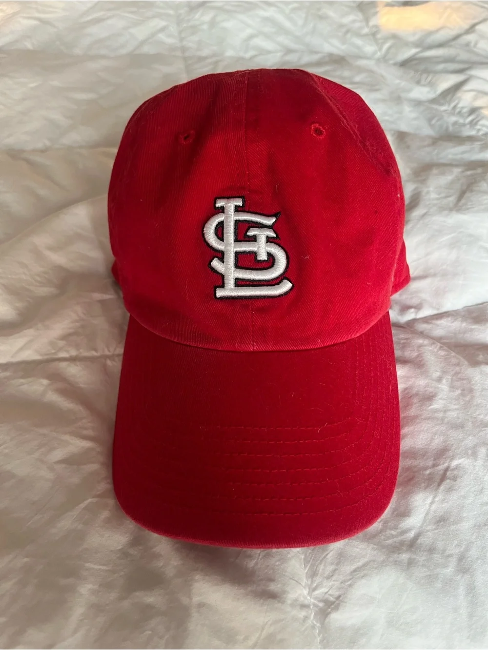 '47 Kids Red St. Louis Baseball Cap with White Logo